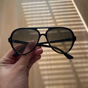 Authentic Black Ray Bans with case